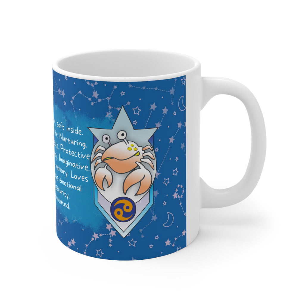 Cancer Zodiac Mug - Nurturing and Compassionate