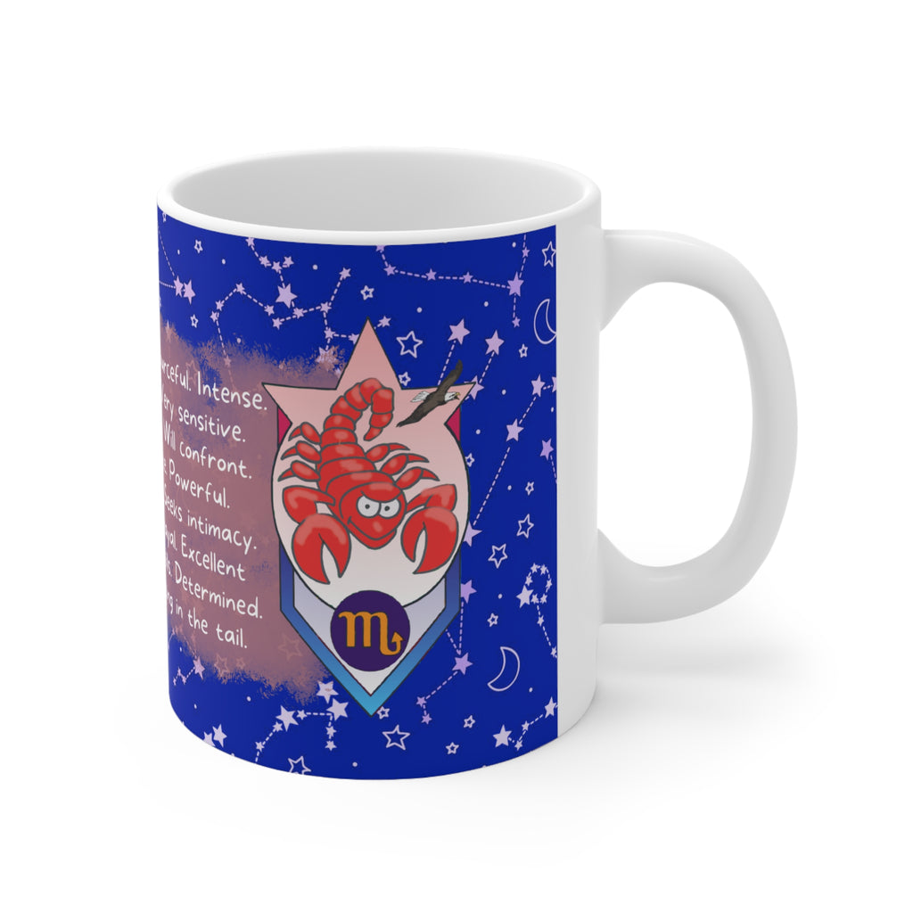 Scorpio Zodiac Mug - Intense and Passionate