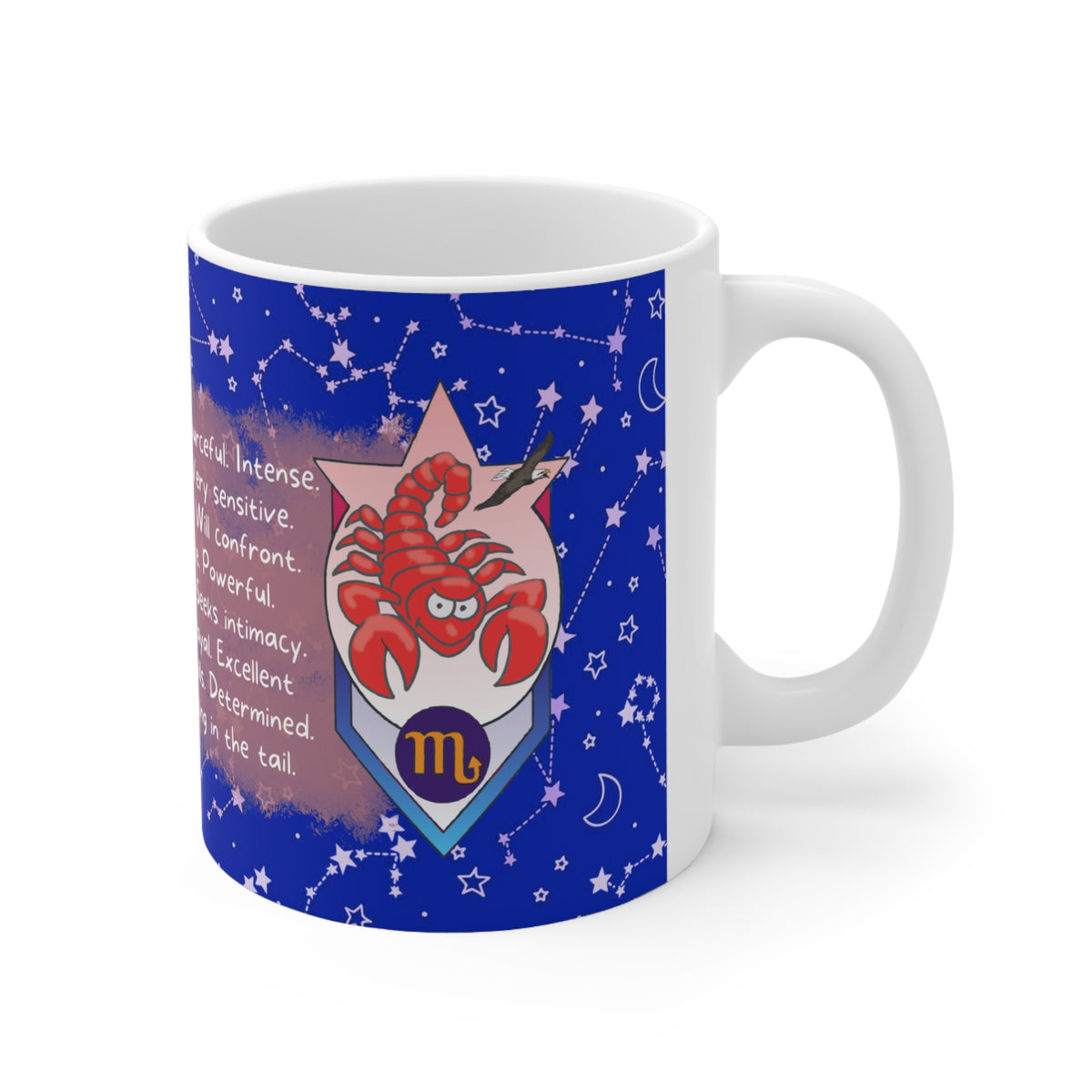 Scorpio Zodiac Mug - Intense and Passionate
