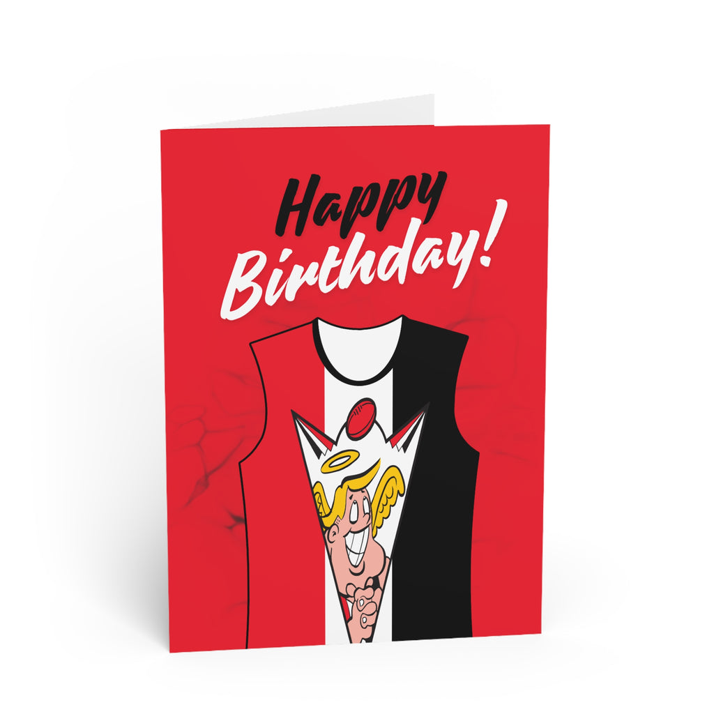 Sainters - Football Birthday Card