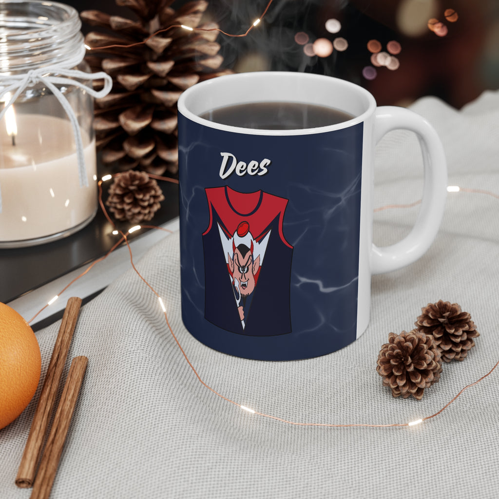 The Dees-  Football Mug