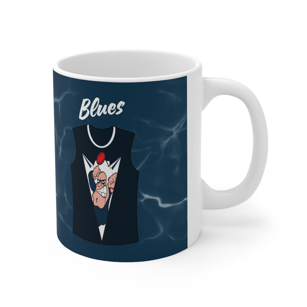 The Navy Blues - Football Mug