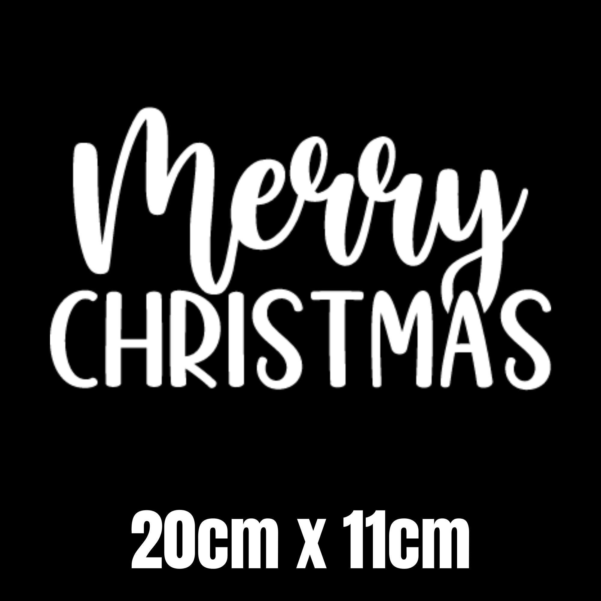 Christmas Window Stickers