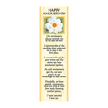 Happy Anniversary - Loving Memories Bookmark