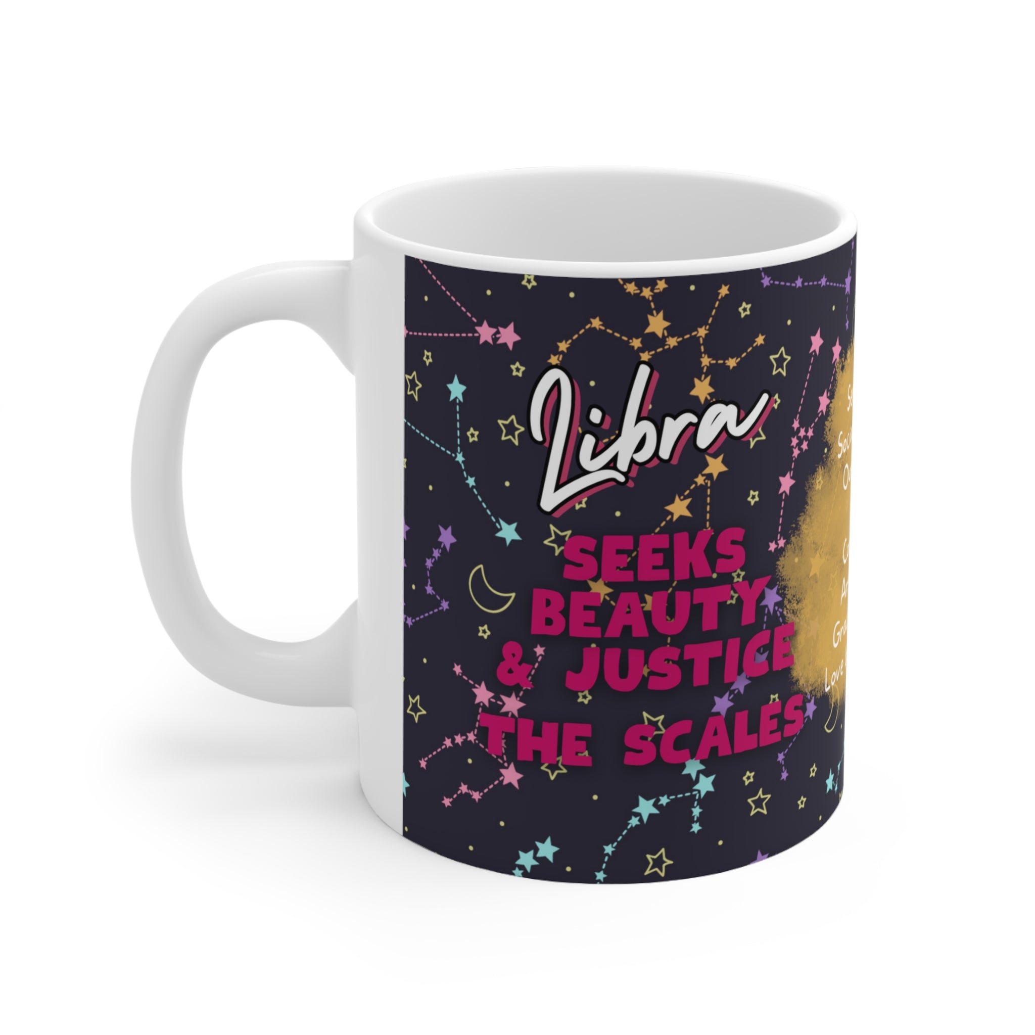 Libra Zodiac Mug - Balanced and Charming