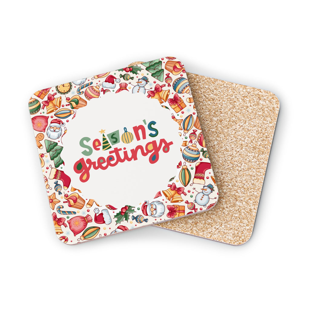 Seasons Greetings Coasters