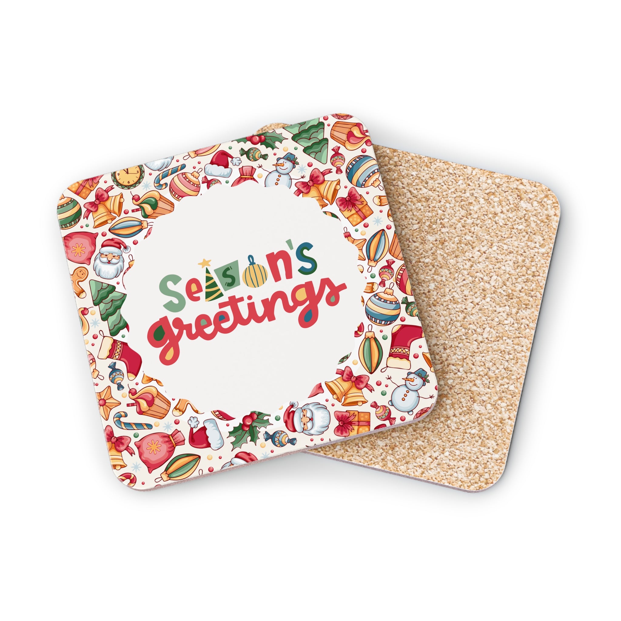 Seasons Greetings Coasters