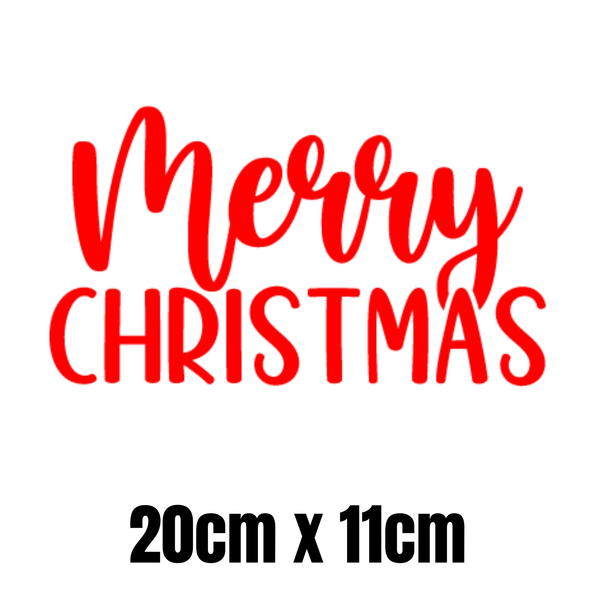 Christmas Window Stickers