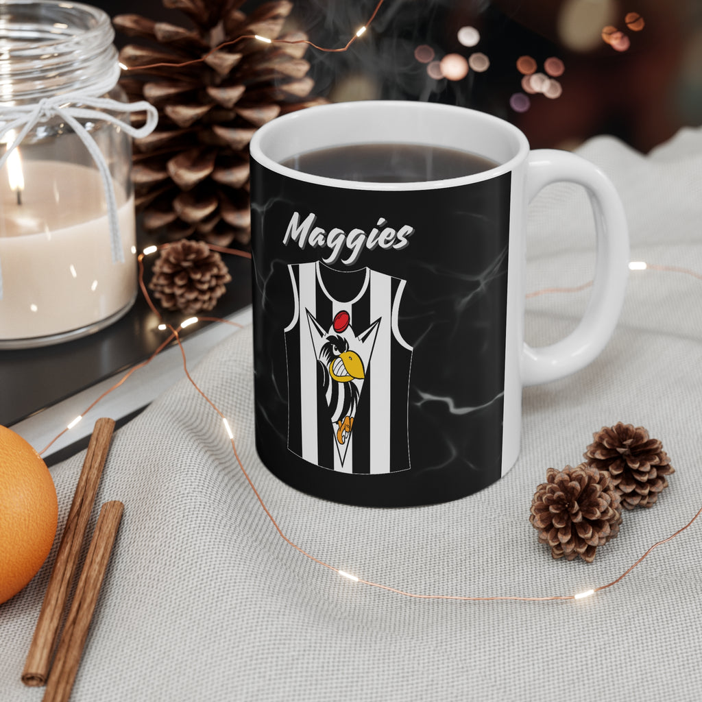 The Maggies - Football Mug
