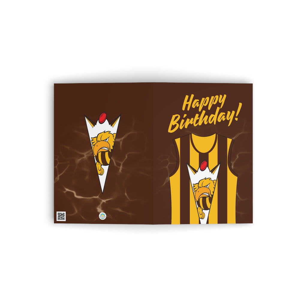 Hawkers - Football Birthday Card