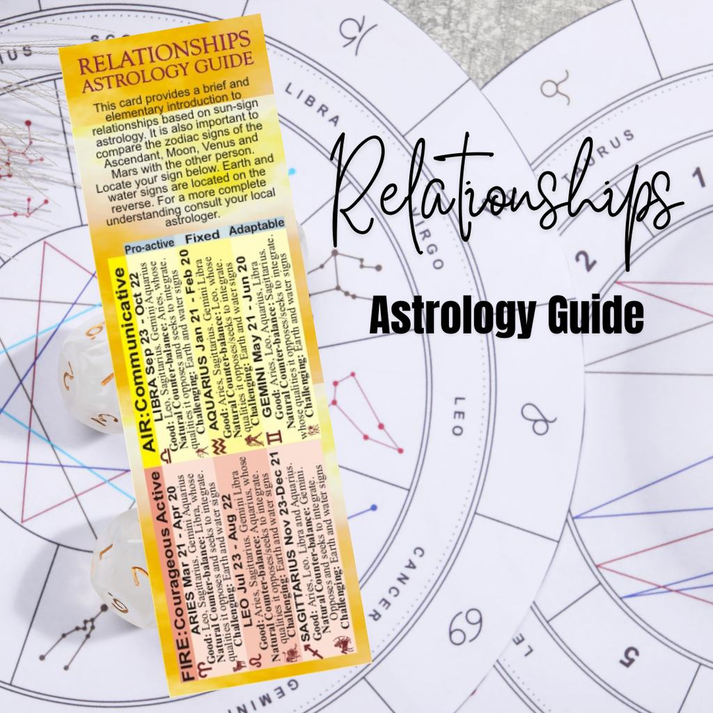 Relationships Astrology Bookmark - Compatibility