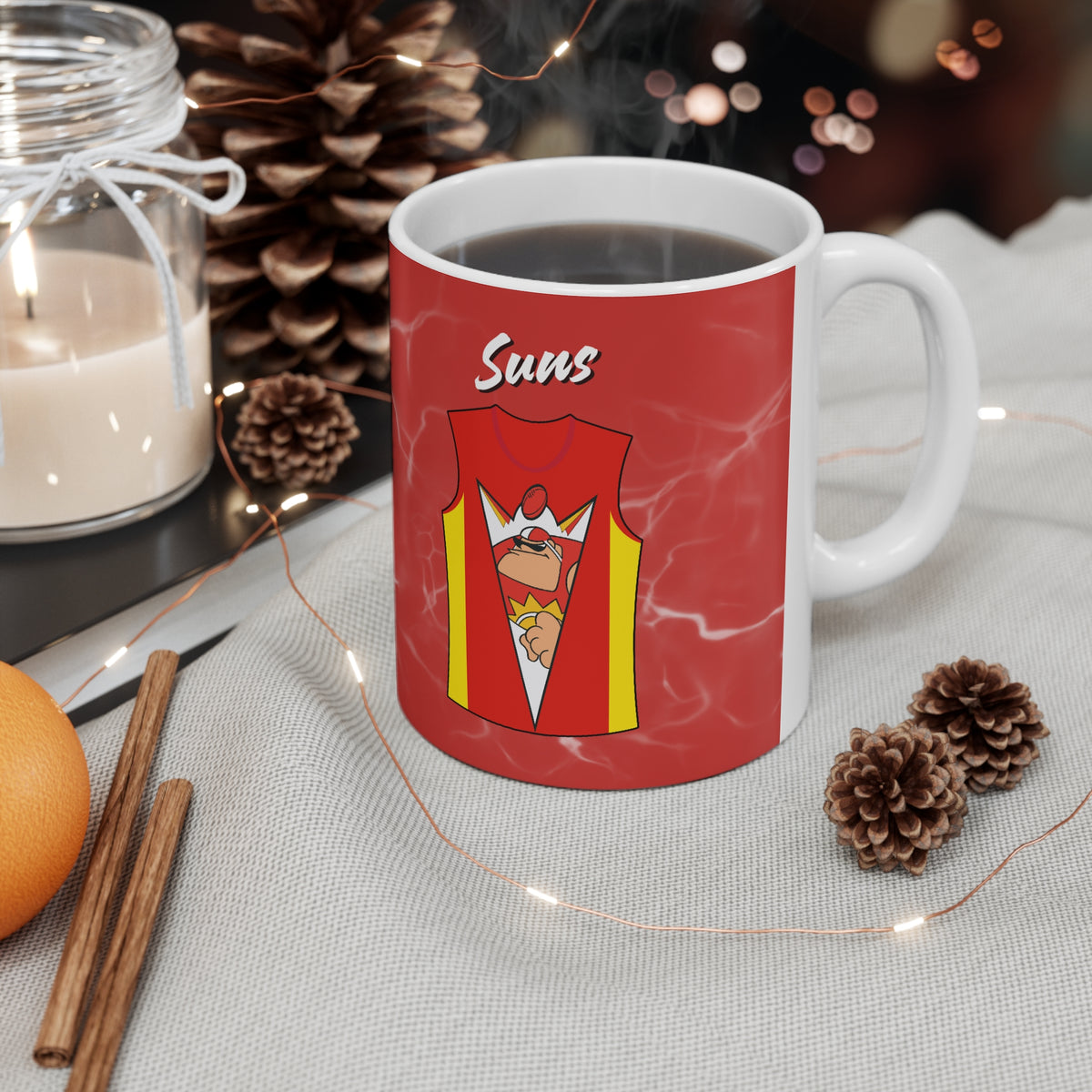 Gold Coasters - Football Mug