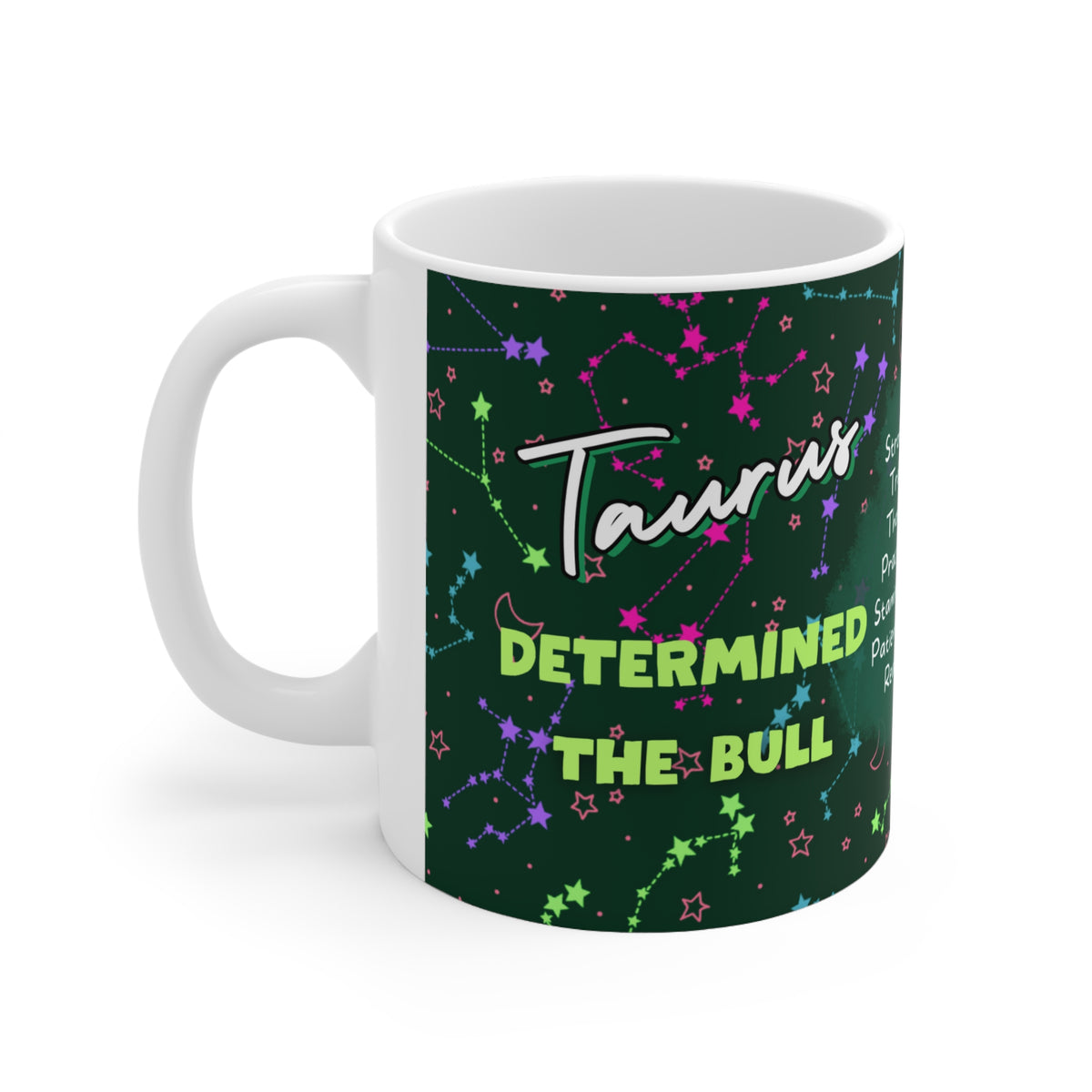 Taurus Zodiac Mug - Steady and Strong