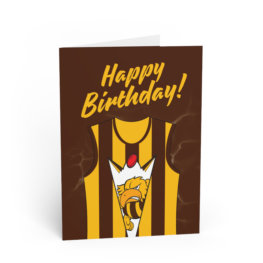 Hawkers - Football Birthday Card