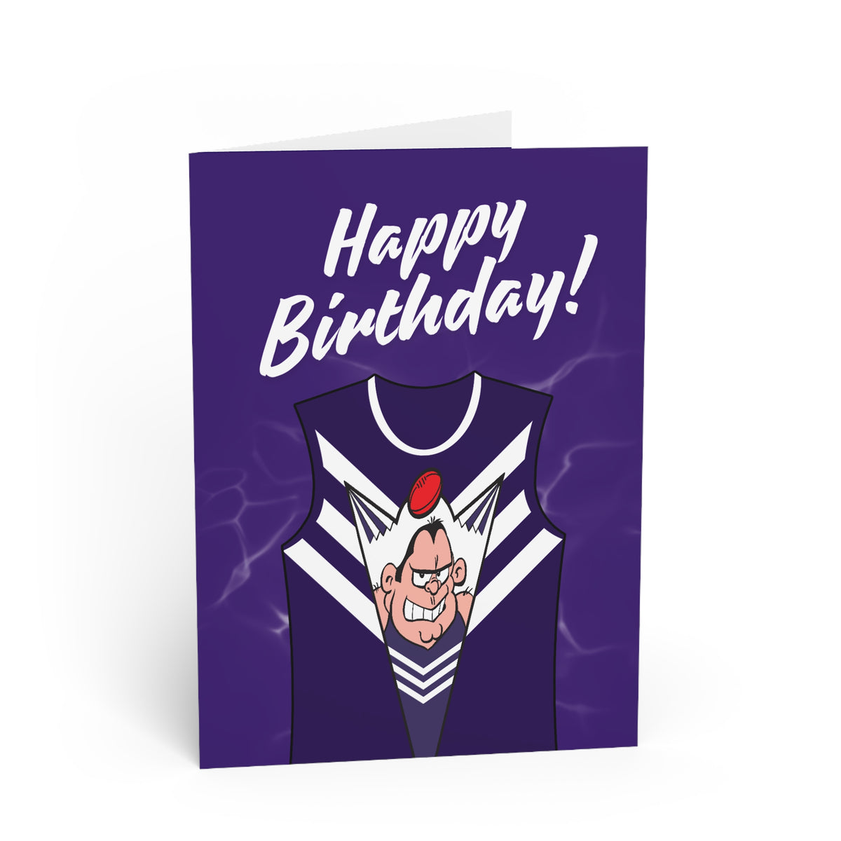 Freo - Football Birthday Card