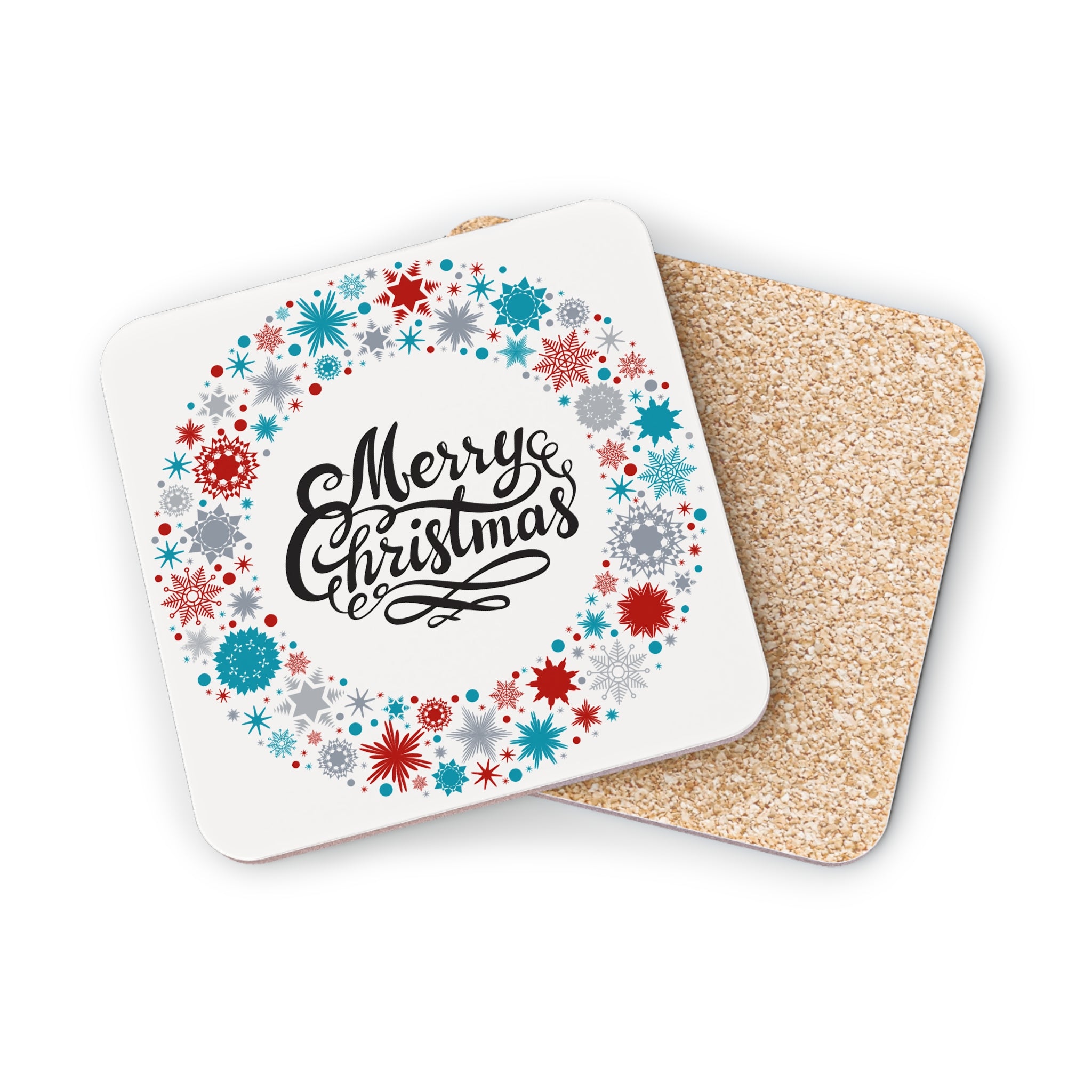 Merry Christmas Stars Coasters