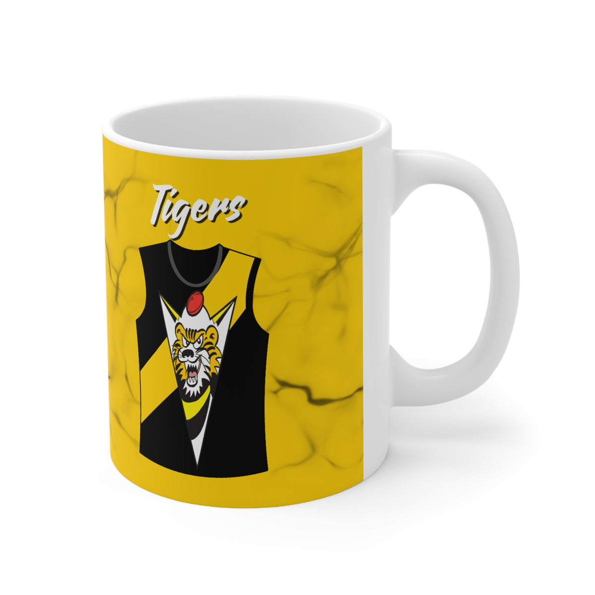 The Tiges - Football Mug