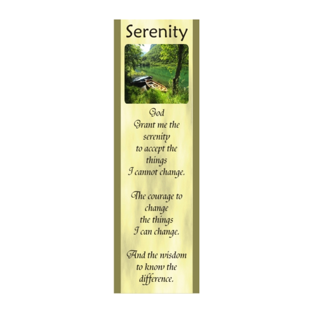 Serenity - Peaceful Moments Bookmark