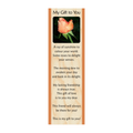 My Gift To You - Thoughtful Gesture Bookmark