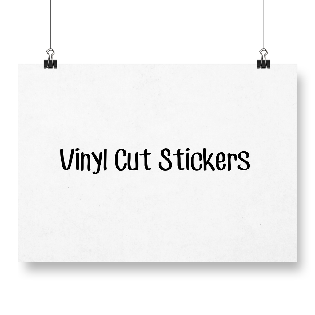 Personalised Vinyl Lettering Sticker