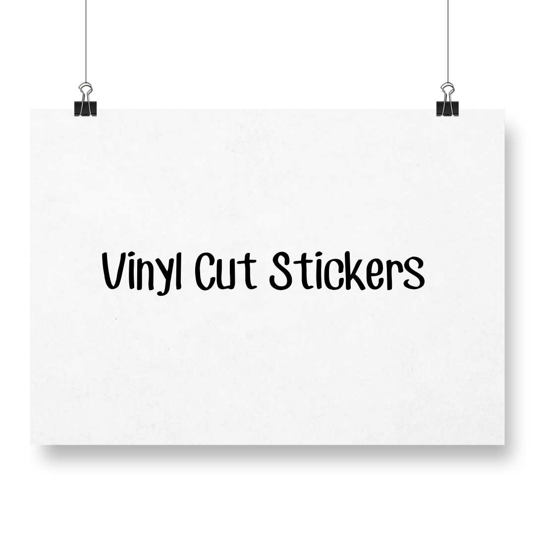 Personalised Vinyl Lettering Sticker