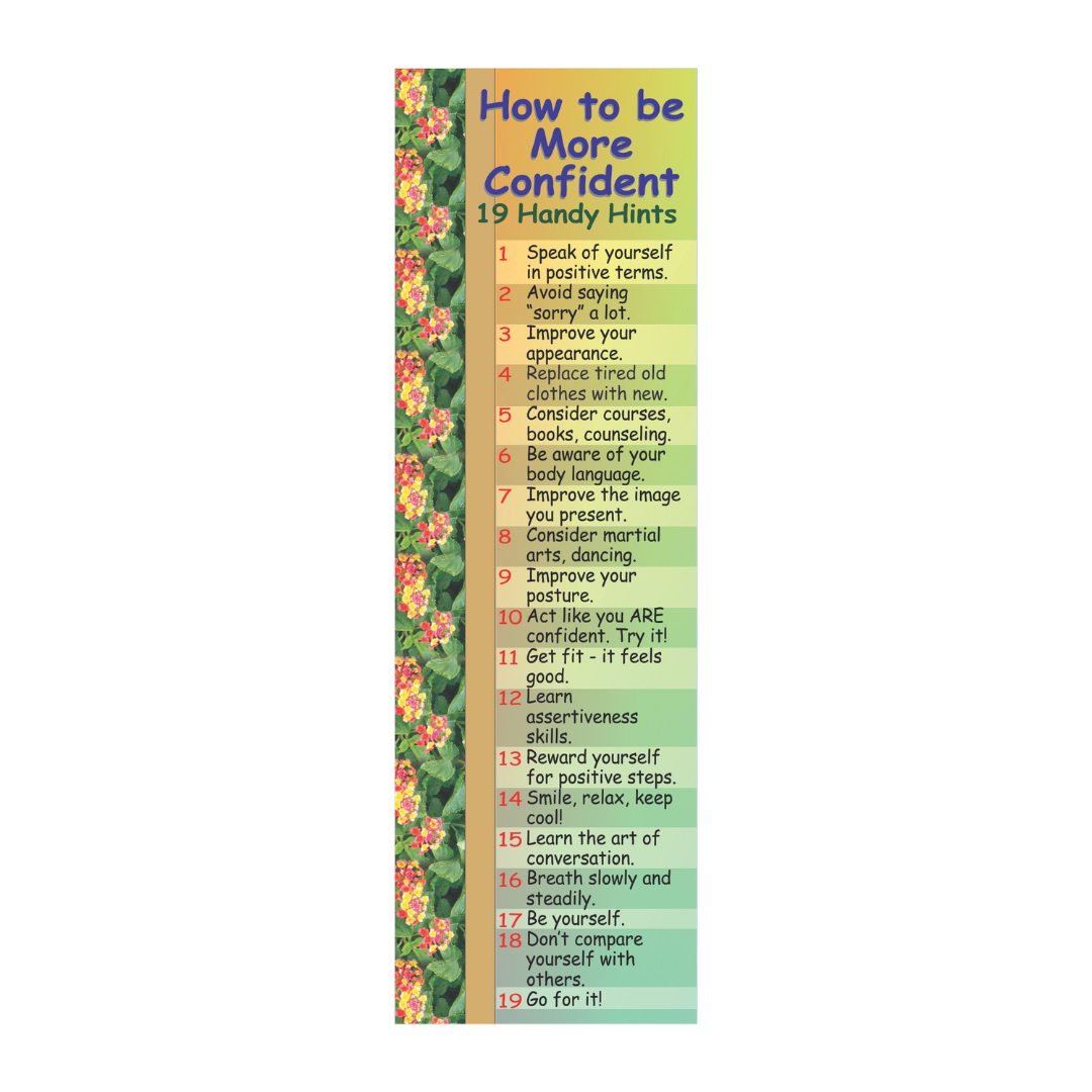 How to be More Confident Bookmark