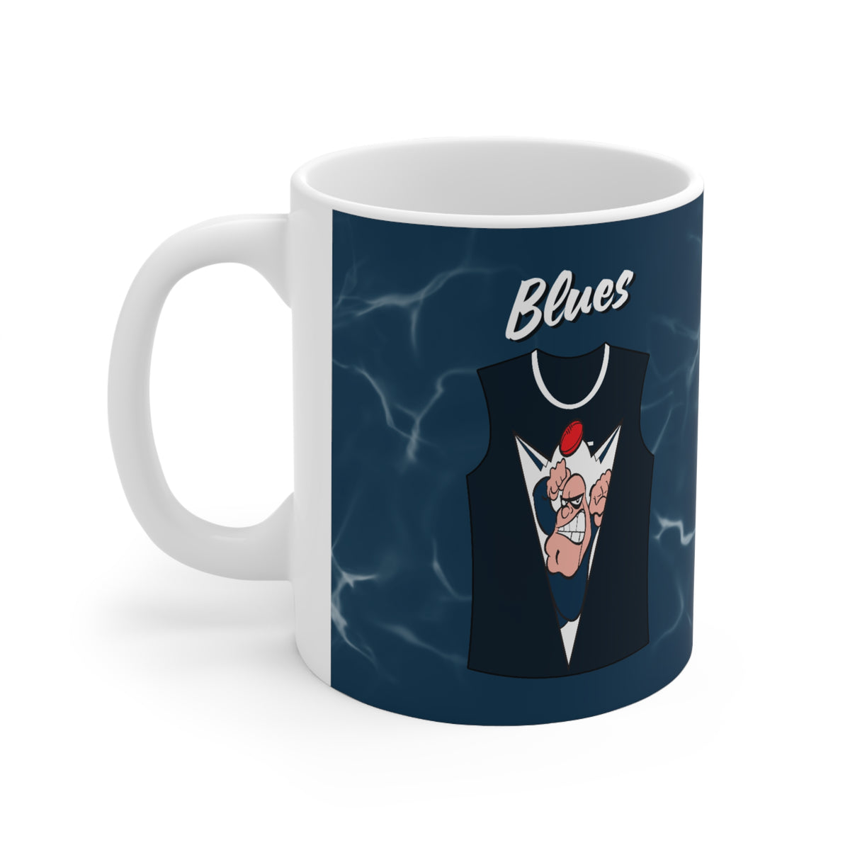 The Navy Blues - Football Mug