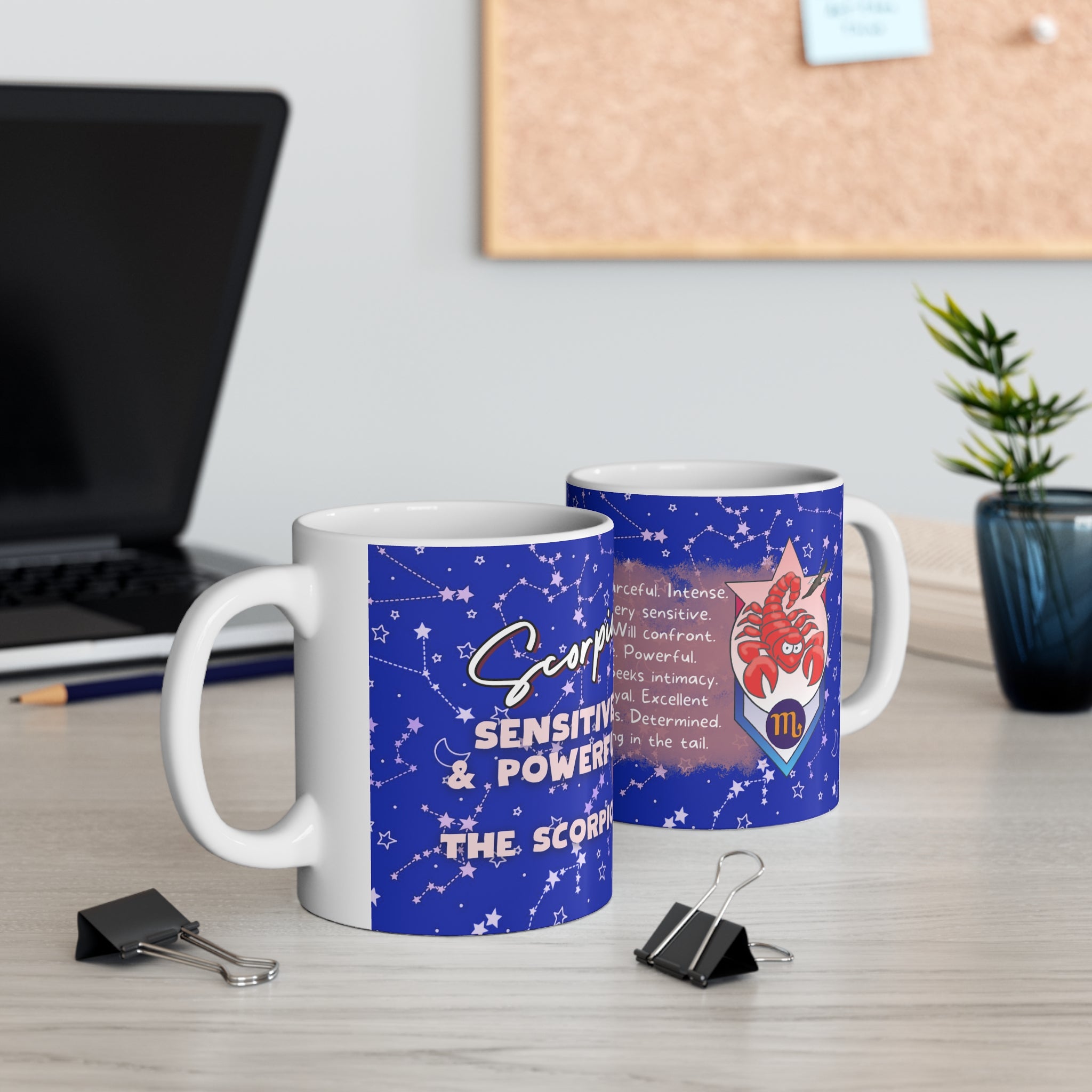 Scorpio Zodiac Mug - Intense and Passionate