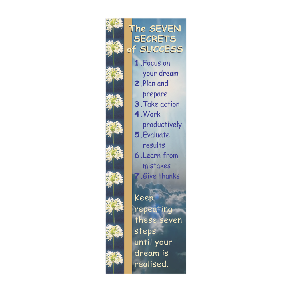 The 7 Secrets of Success Bookmark