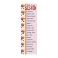 Ode to My Sister Bookmark