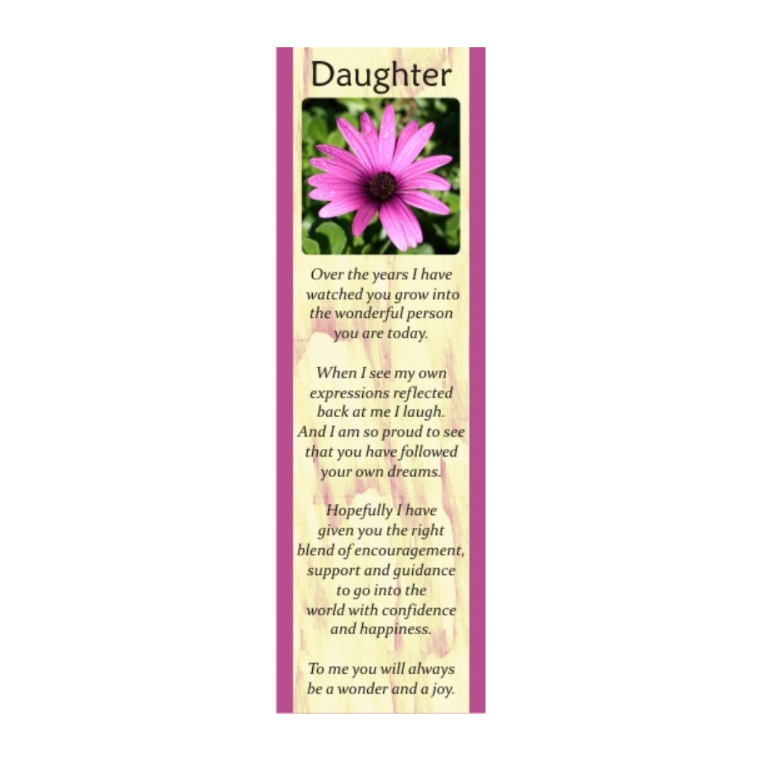 Daughter - Precious Moments Bookmark