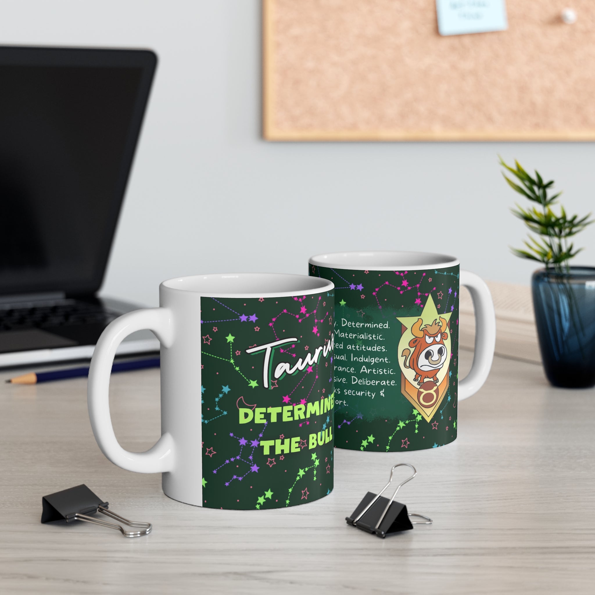 Taurus Zodiac Mug - Steady and Strong