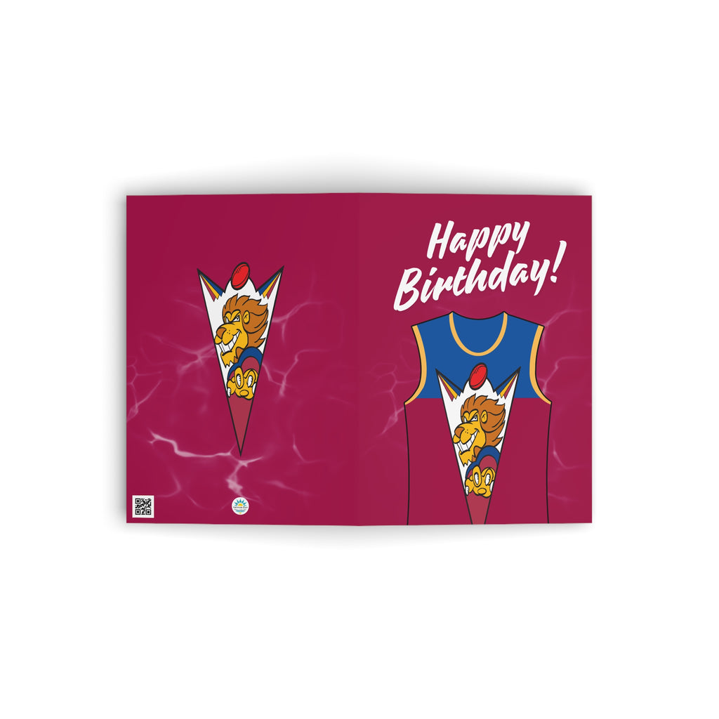 Lion Kings - Football Birthday Card