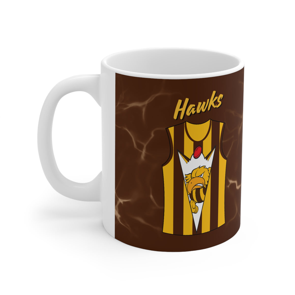 The Hawkers - Football Mug