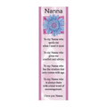 Nanna - Cherished Memories Bookmark