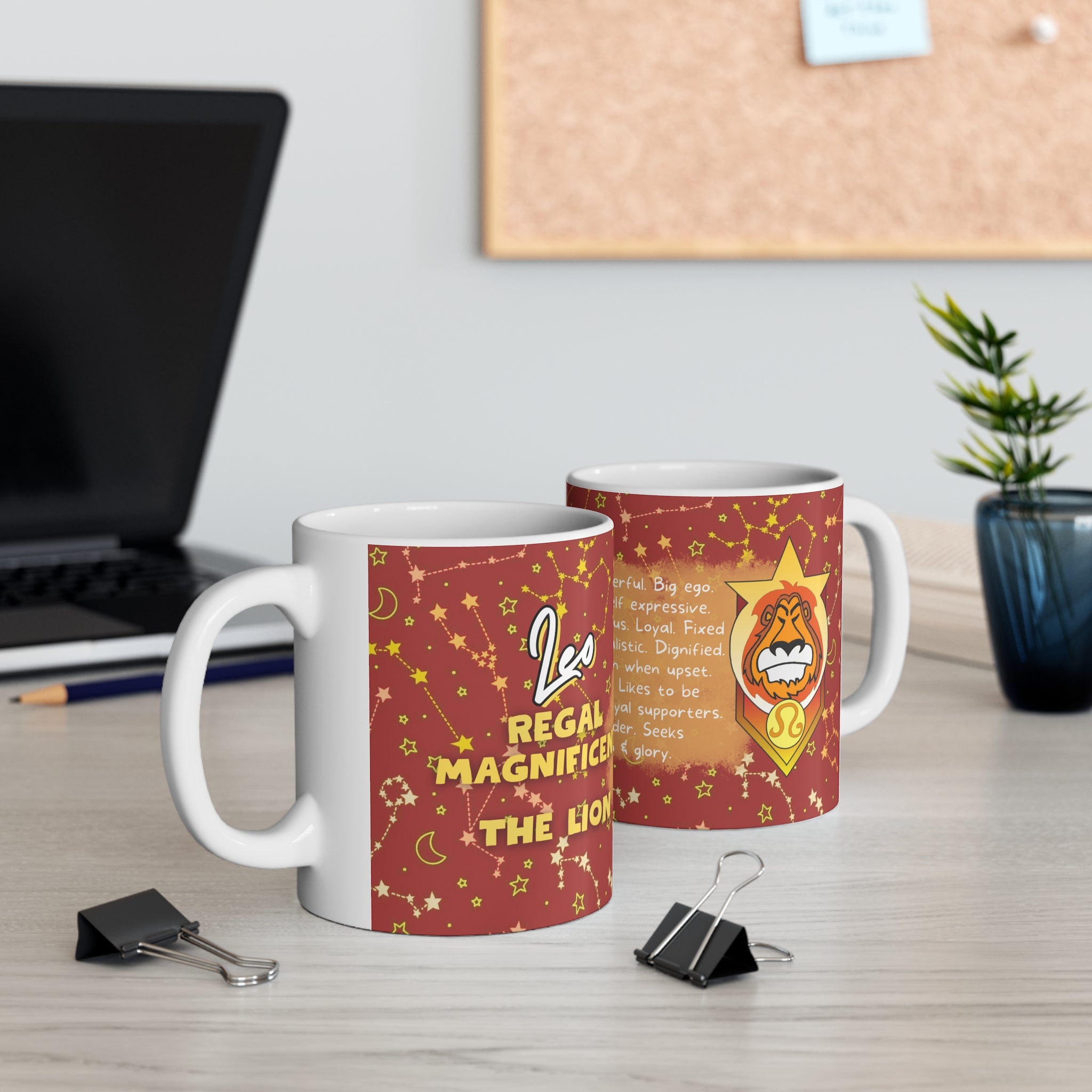 Leo Zodiac Mug - Radiant and Confident