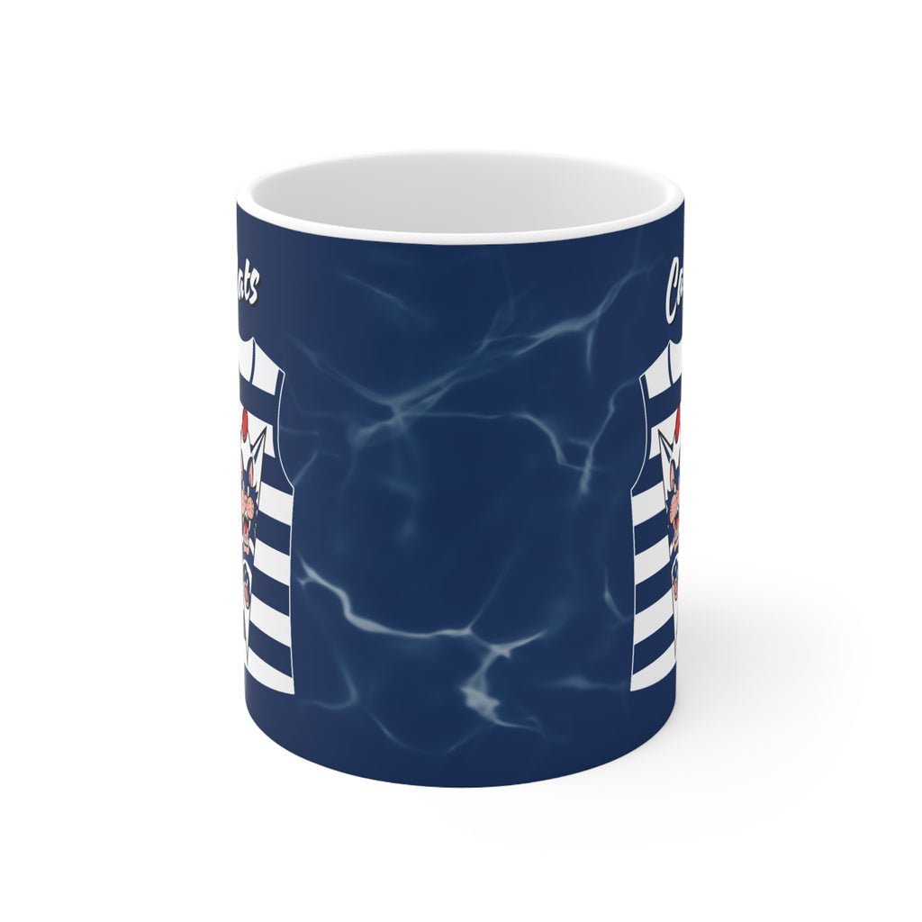 The Cats Whiskers - Football Mug
