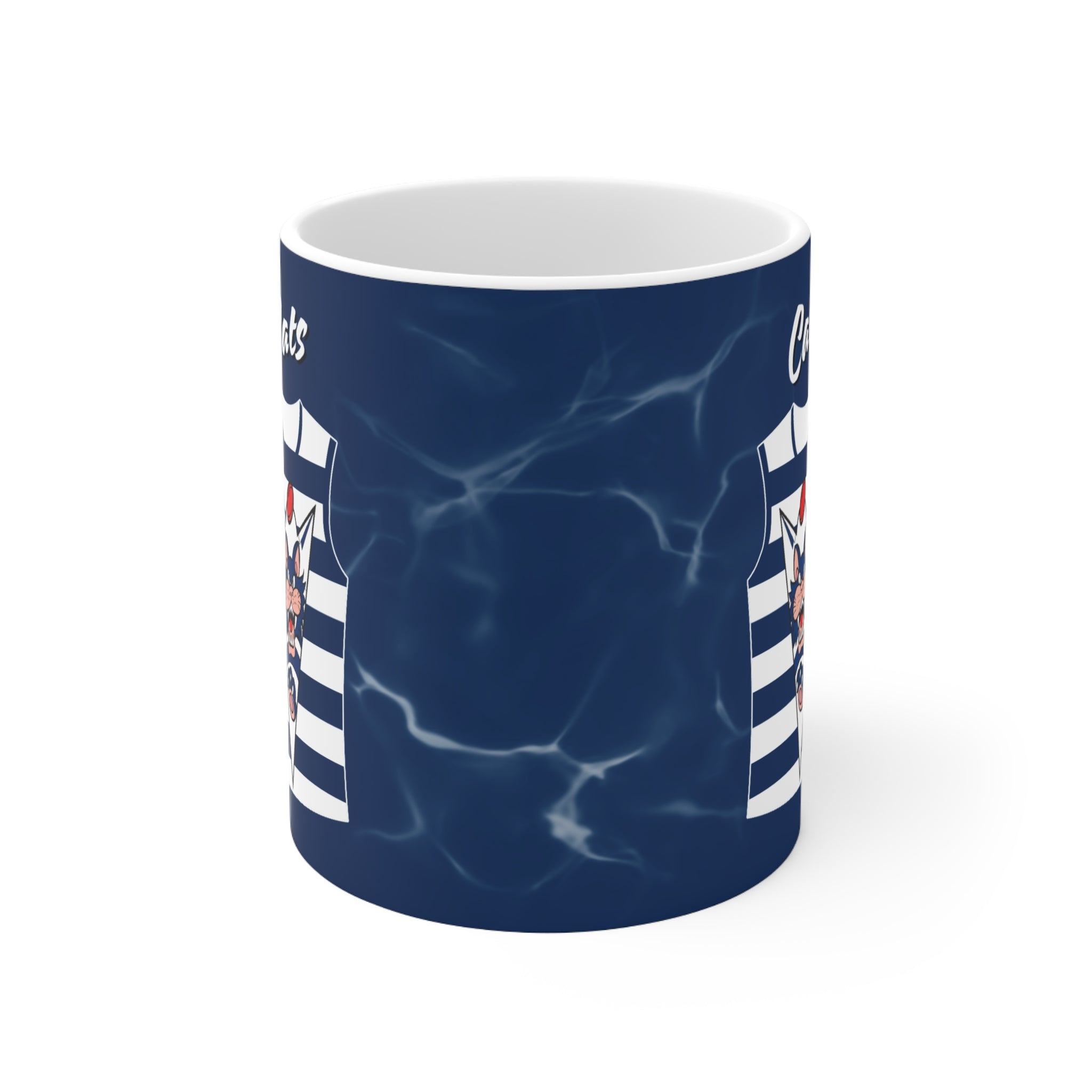 The Cats Whiskers - Football Mug