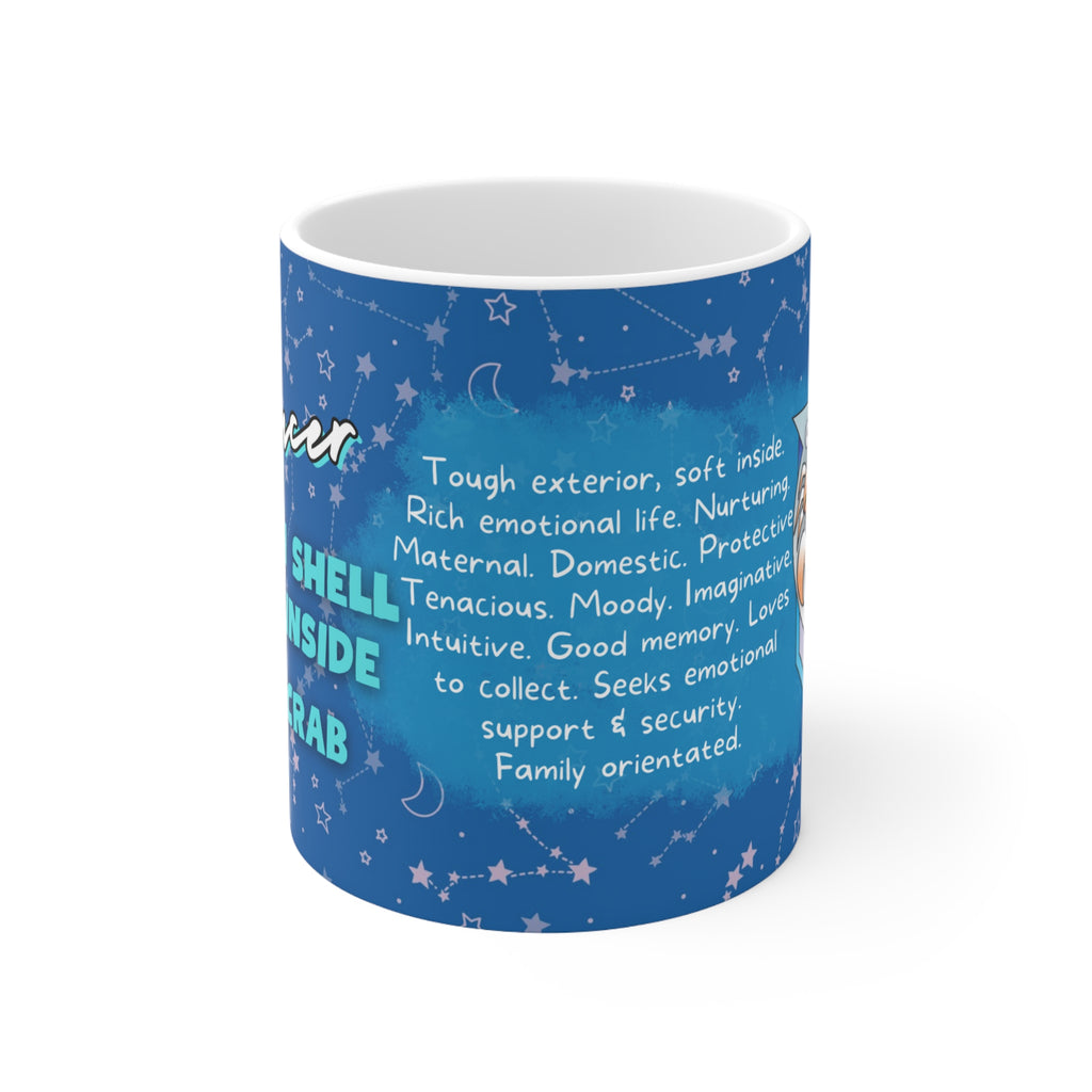 Cancer Zodiac Mug - Nurturing and Compassionate