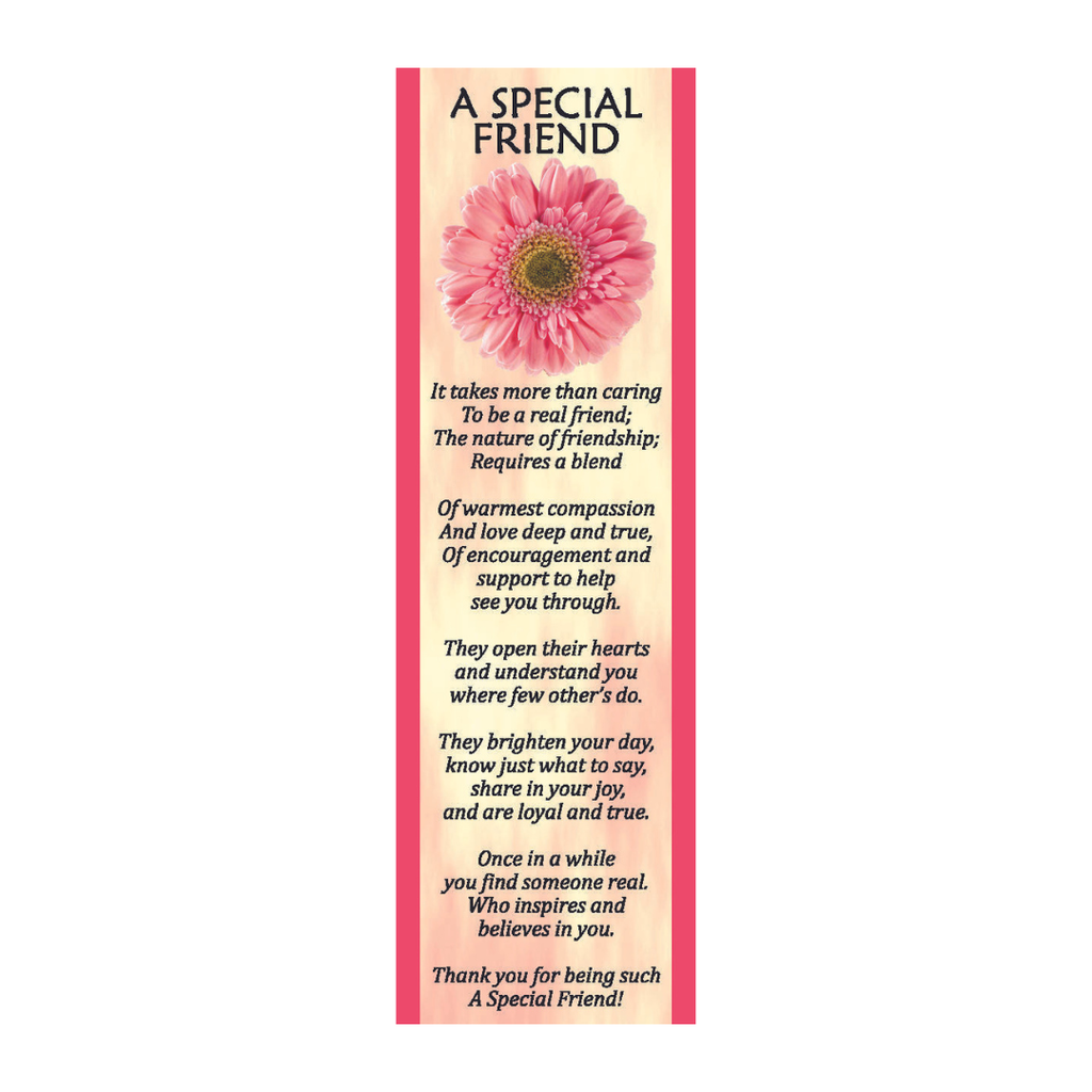 A Special Friend - Cherished Moments Bookmark