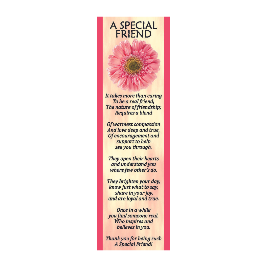 A Special Friend - Cherished Moments Bookmark