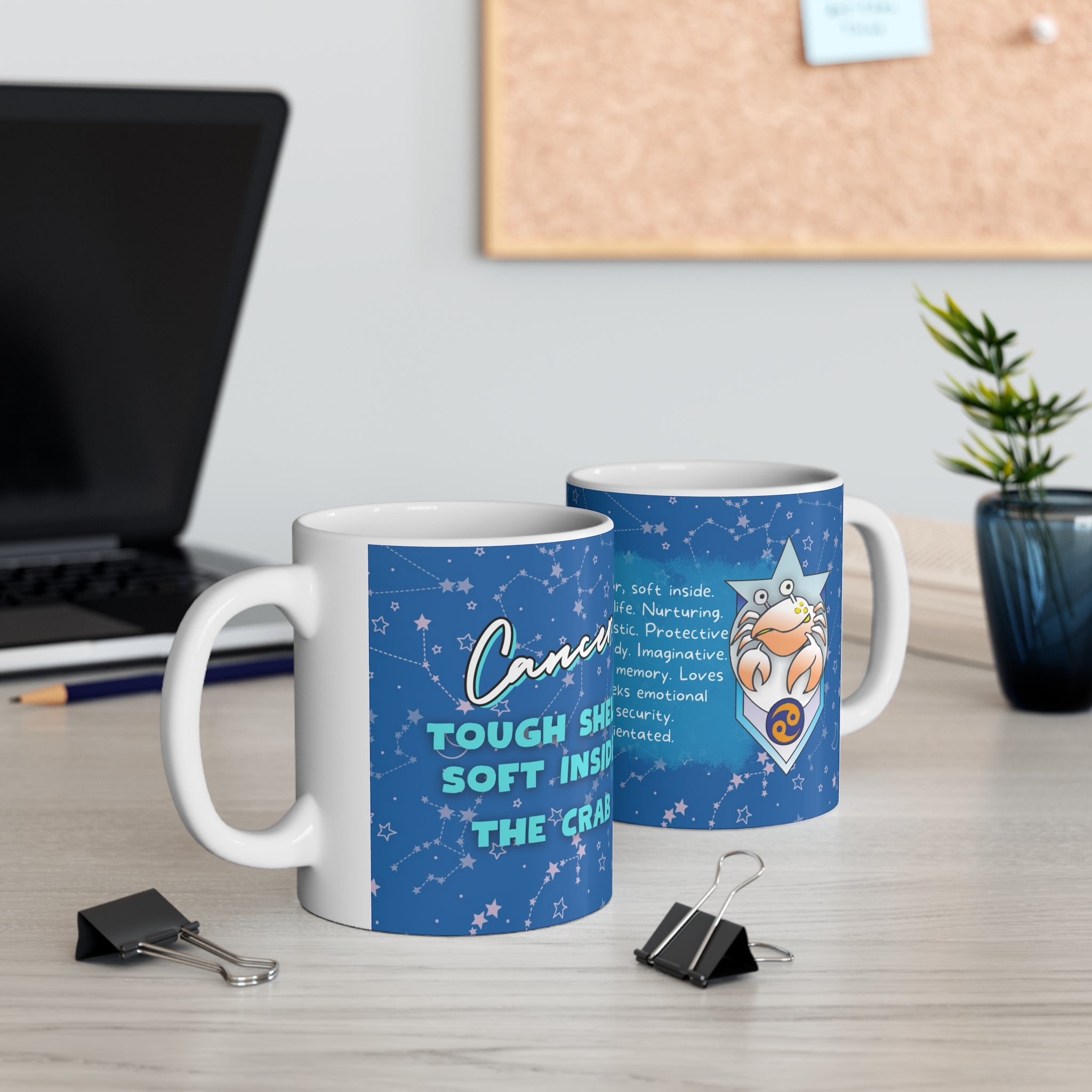 Cancer Zodiac Mug - Nurturing and Compassionate