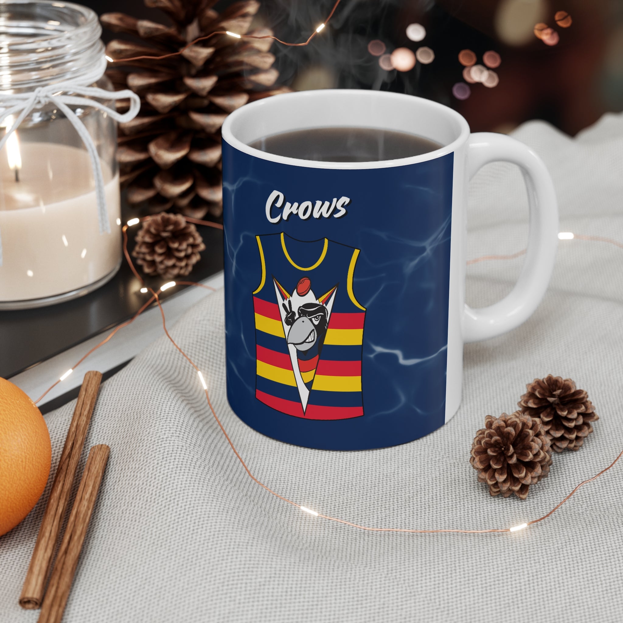 The Crows - Football Mug