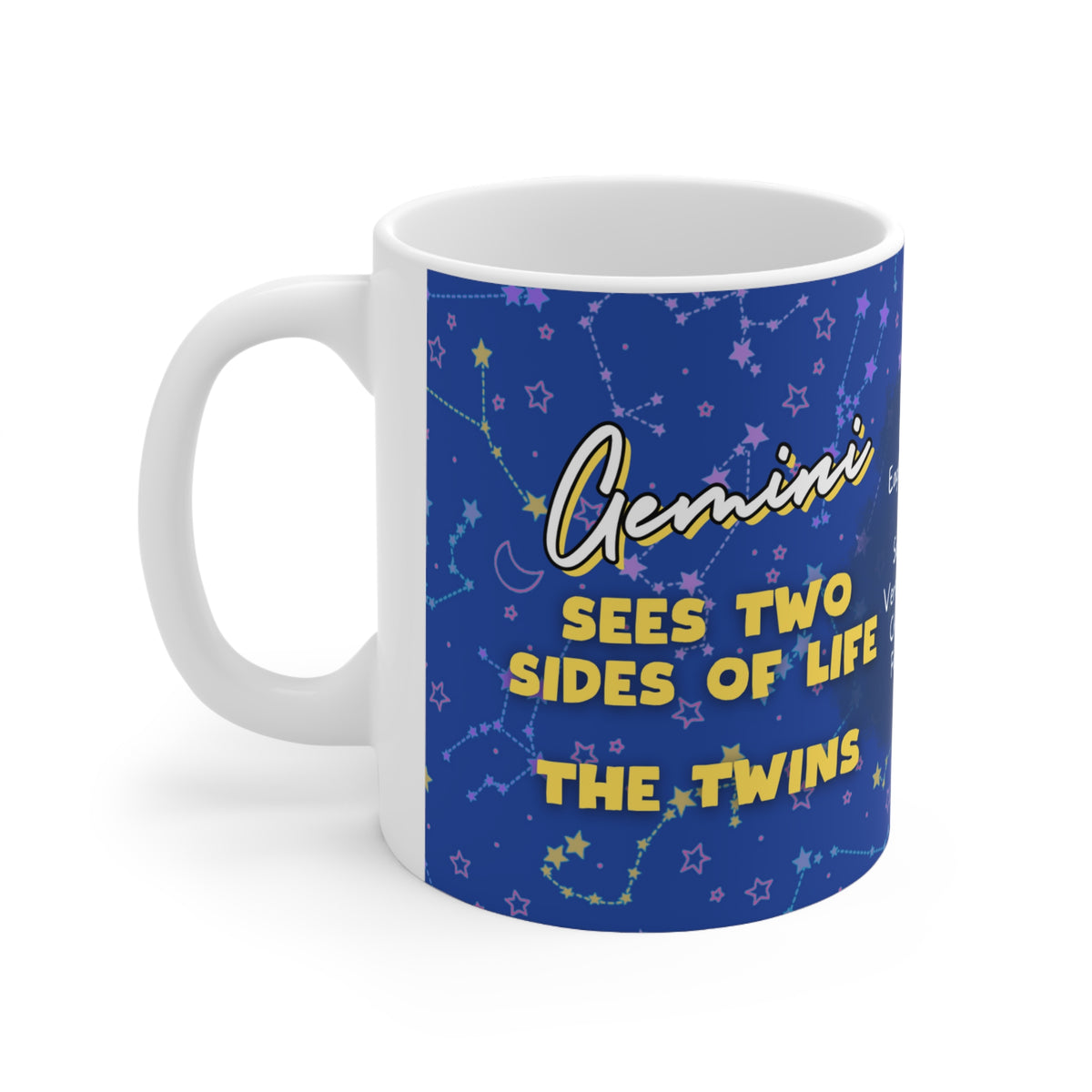 Gemini Zodiac Mug - Lively and Curious