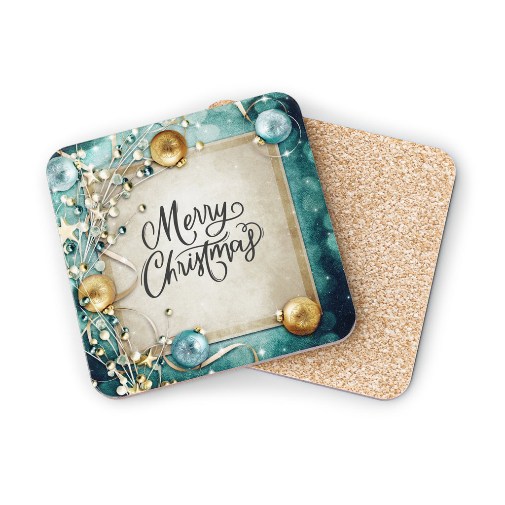Merry Bauble Christmas Coasters