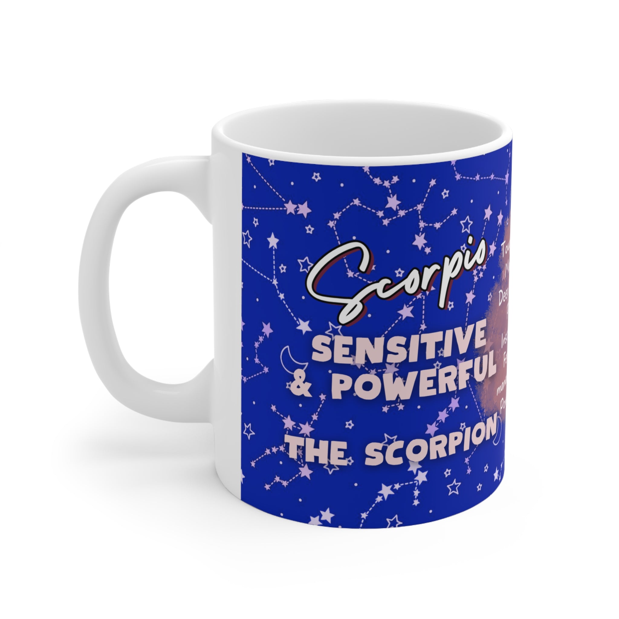Scorpio Zodiac Mug - Intense and Passionate