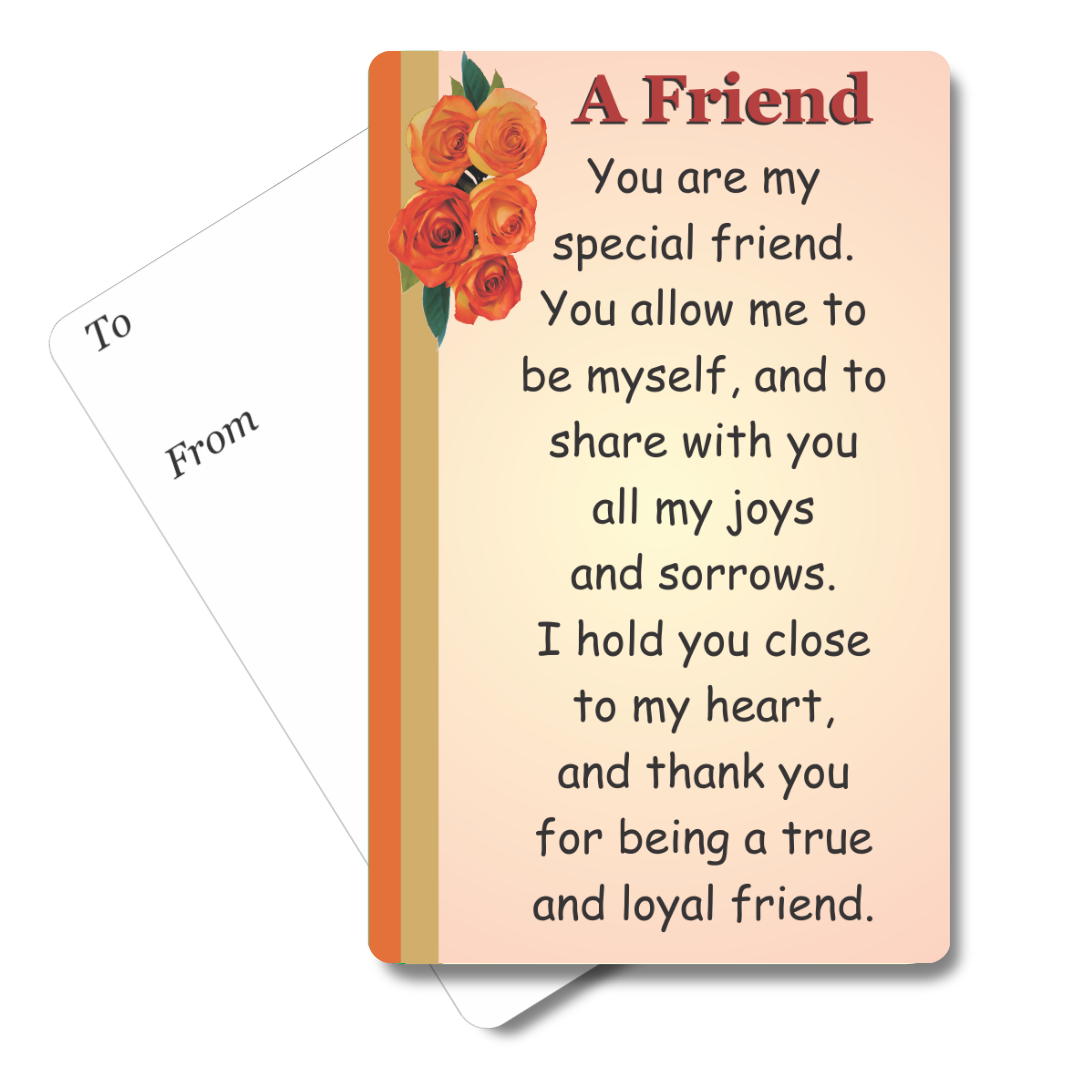 A Friend Mini Pocket Card