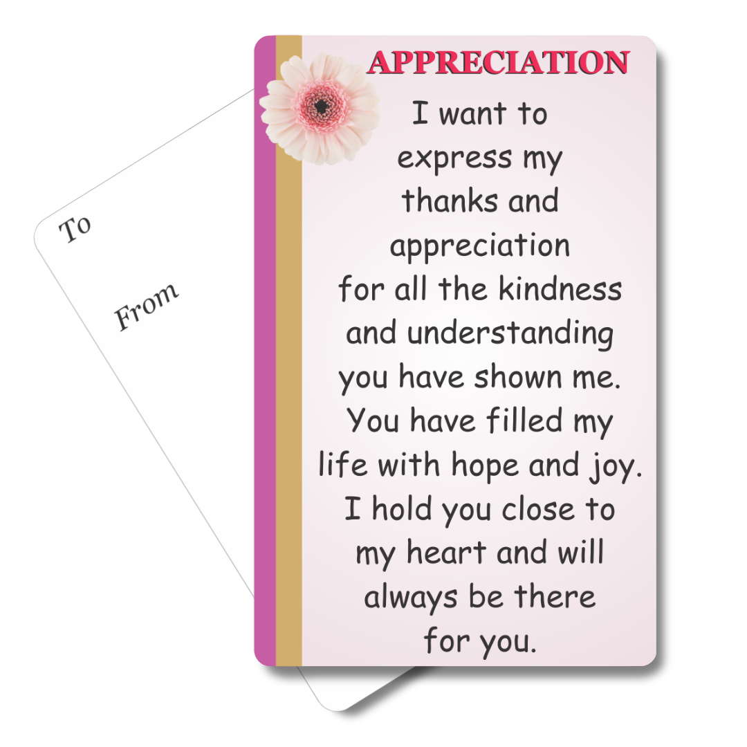 Appreciation Mini Pocket Card