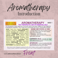 Aromatherapy Beginner's Wallet Card - Alternative Healing