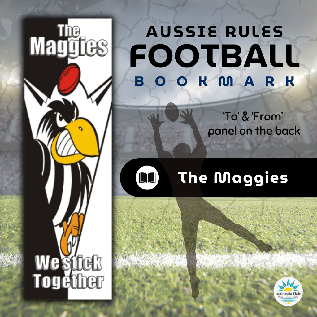 Maggies Footy Bookmark